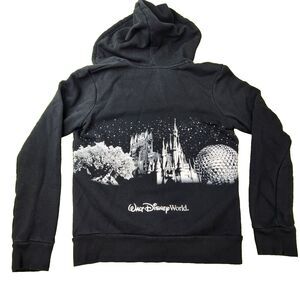 Disney Parks Walt Disney World Cinderella Castle Epcot Hoodie Womens Size M